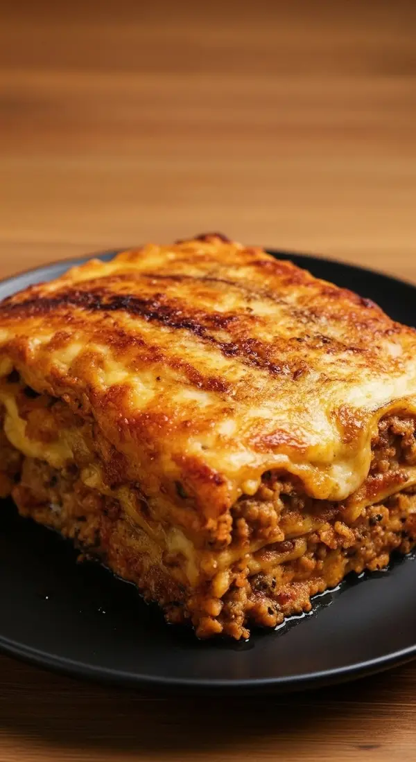 Lasagna with Ripe Bananas