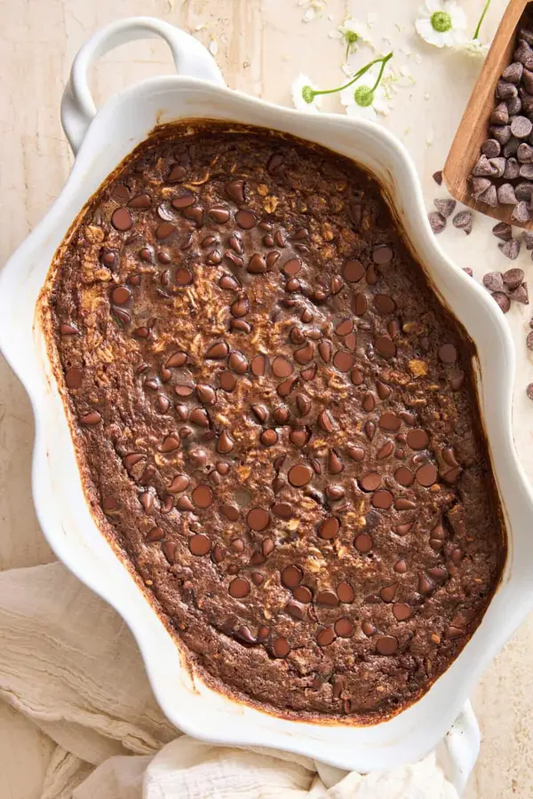 Double Chcolate Baked Oatmeal