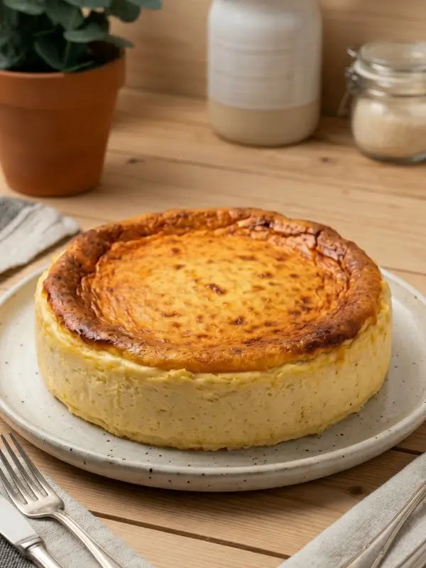 3-Ingredient Cheesecake (Healthy & Protein-Rich)