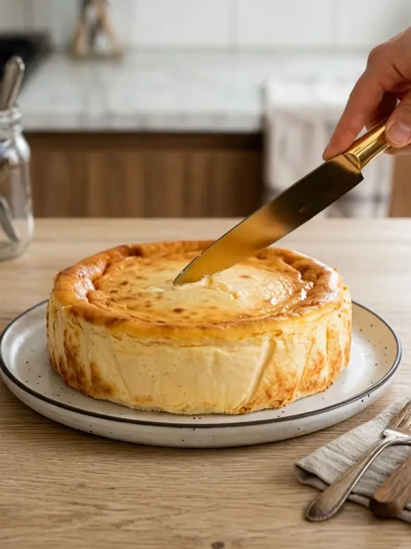 3-Ingredient Banana Cheesecake