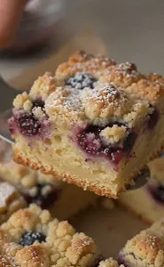 Gluten-Free Blueberry Crumb Cake