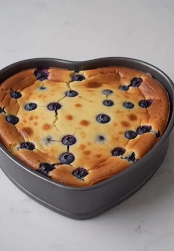 Creamy Blueberry Cake