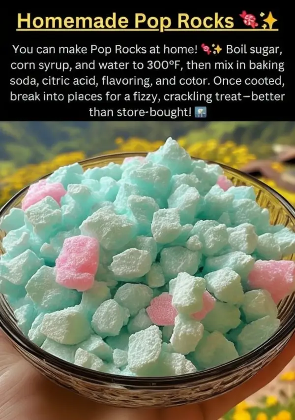 Homemade Pop Rocks