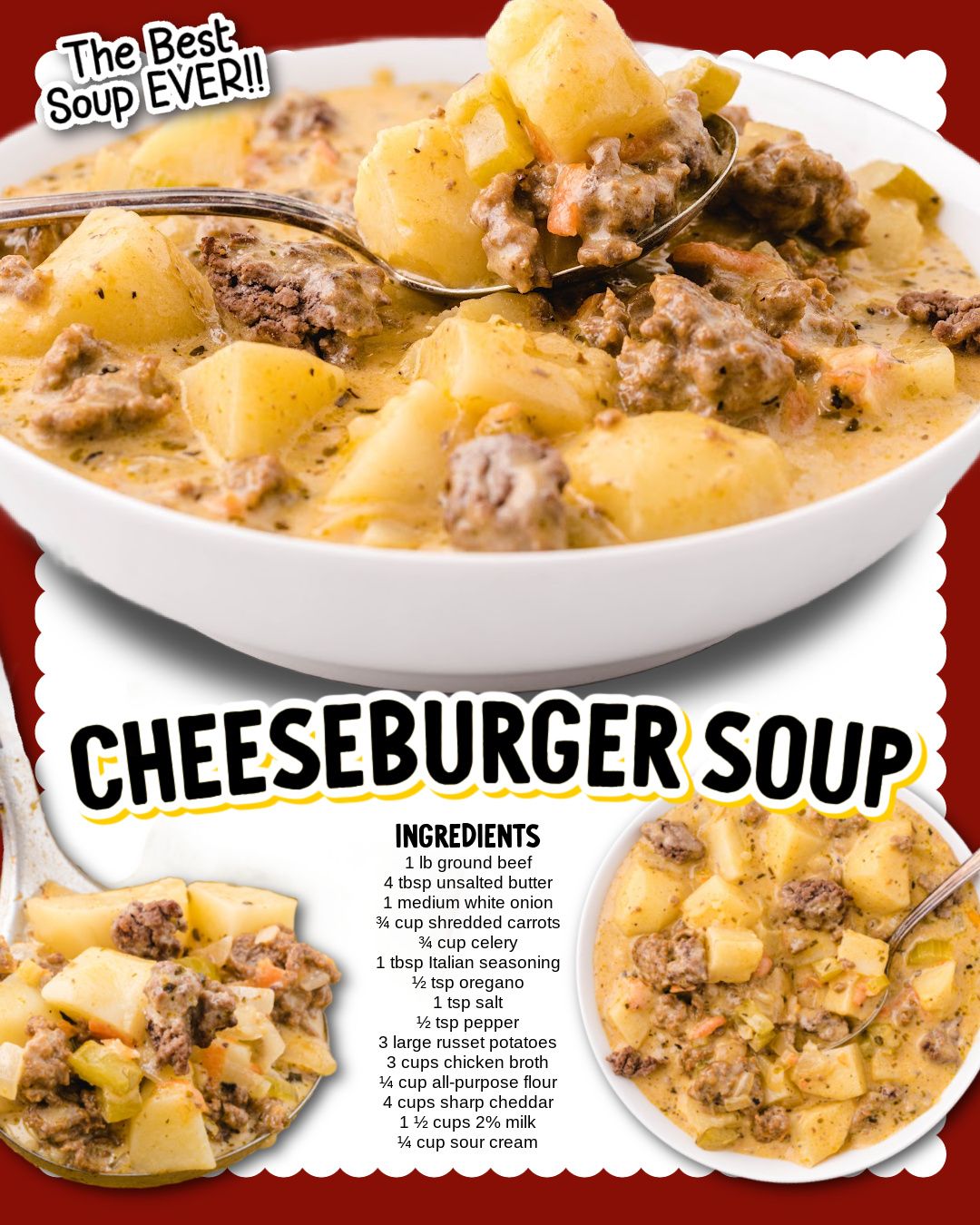 Potato Cheeseburger Soup
