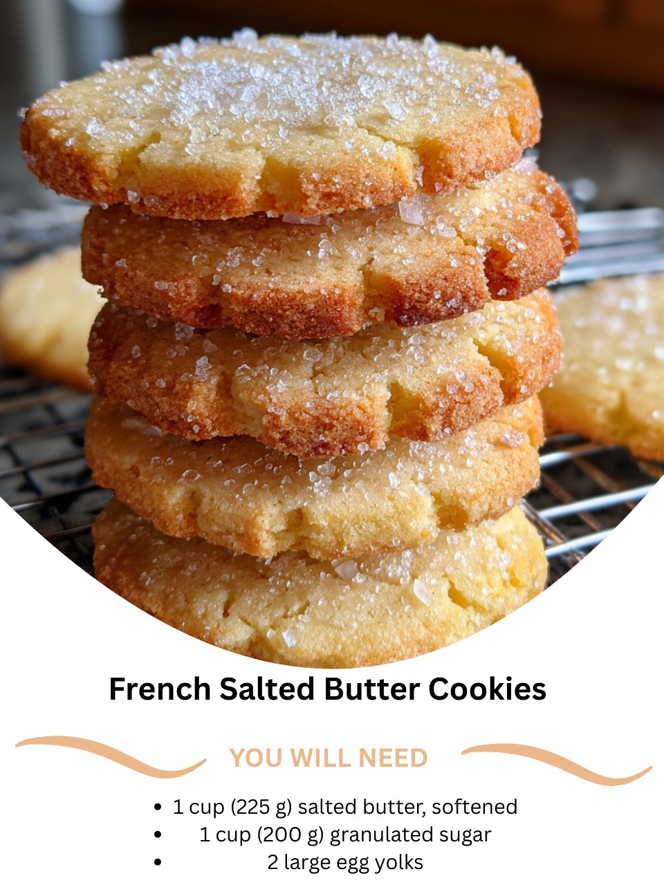 French Salted Butter Cookies