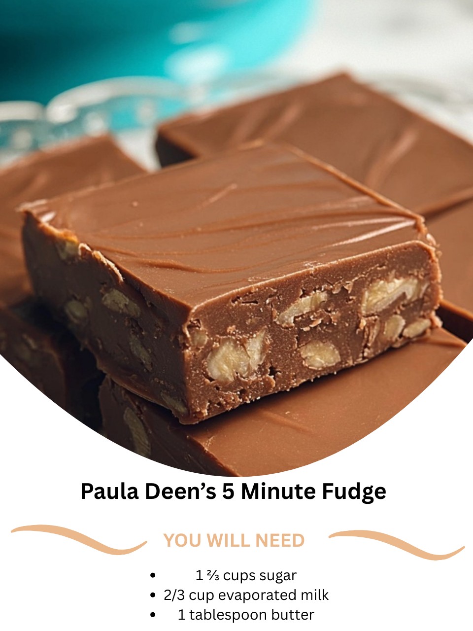 Paula Deen’s 5 Minute Fudge
