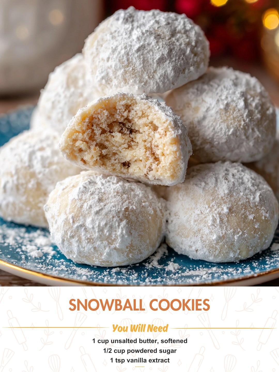 Snowball Cookies