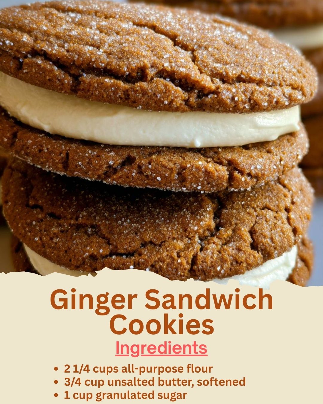 Ginger Sandwich Cookies