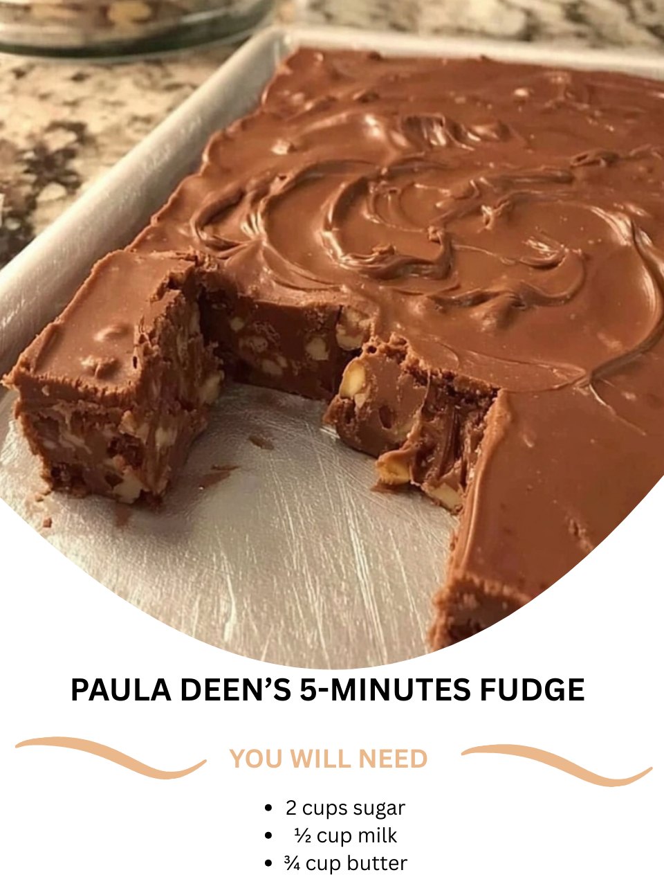 Paula Deen’s 5-Minutes Fudge