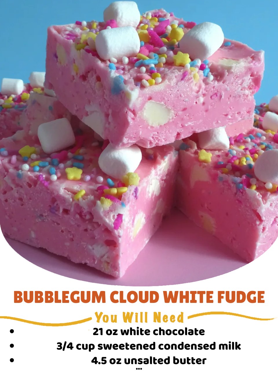 Bubblegum Cloud White Fudge