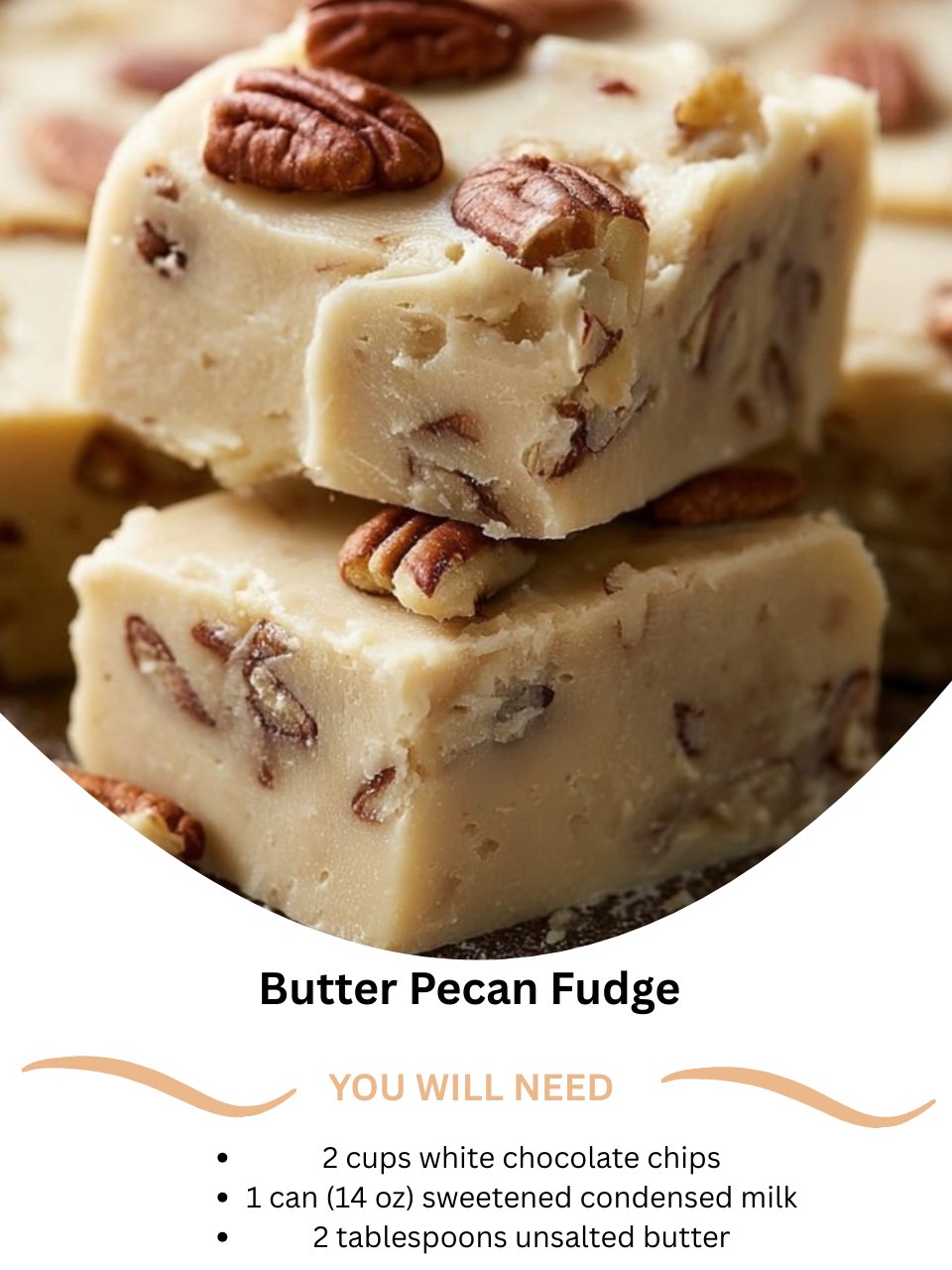 Butter Pecan Fudge