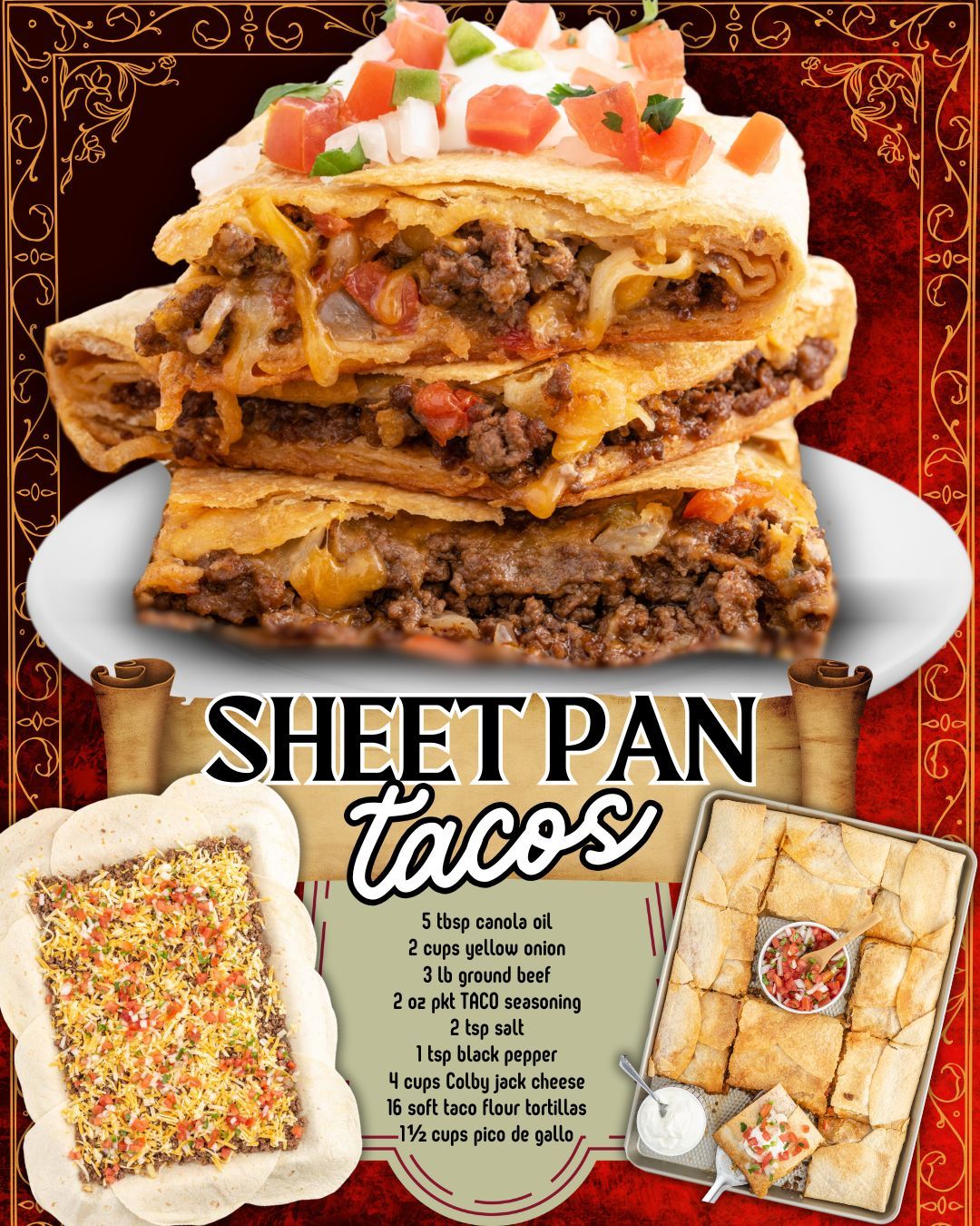 SHEET PAN TACOS