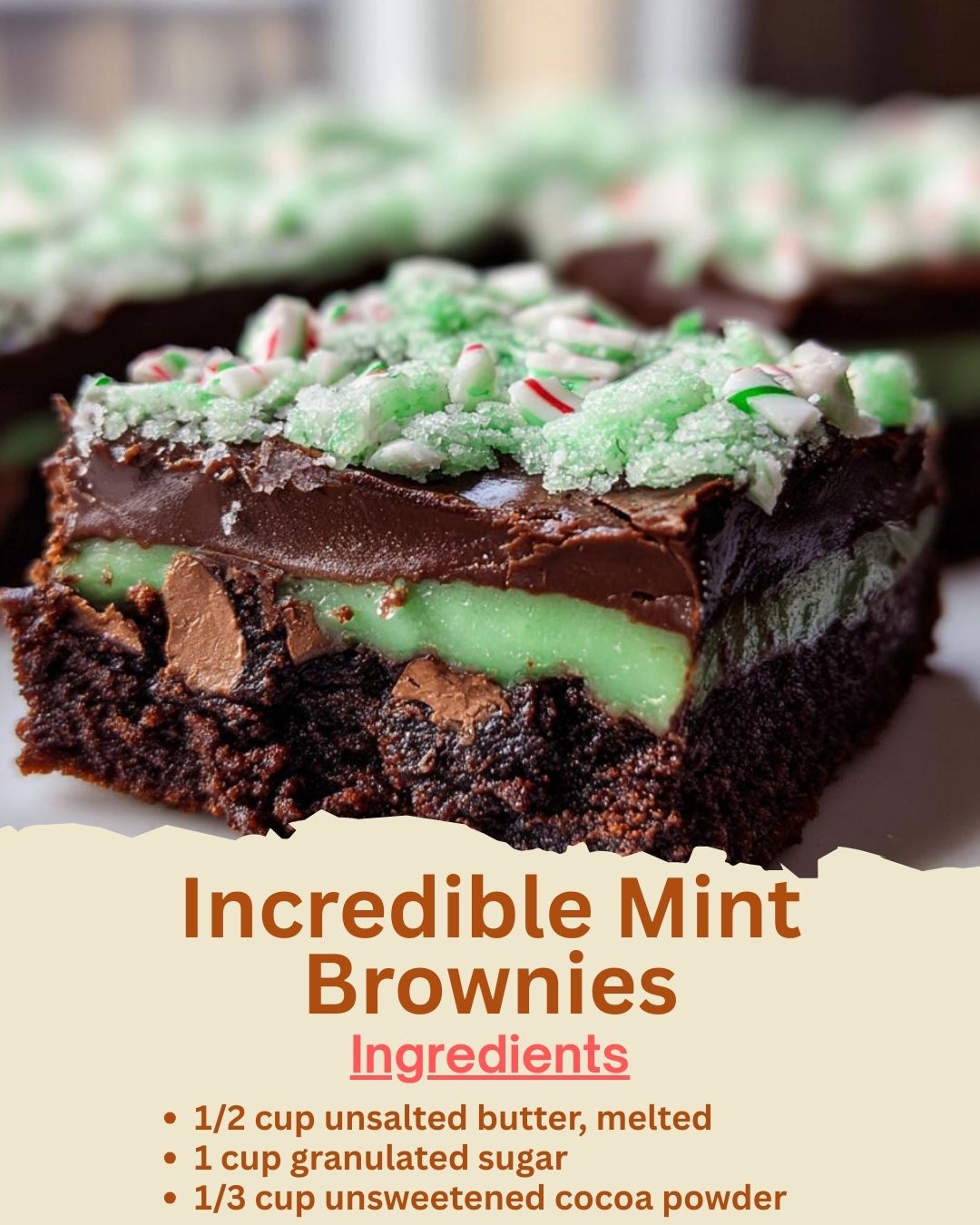 Incredible Mint Brownies