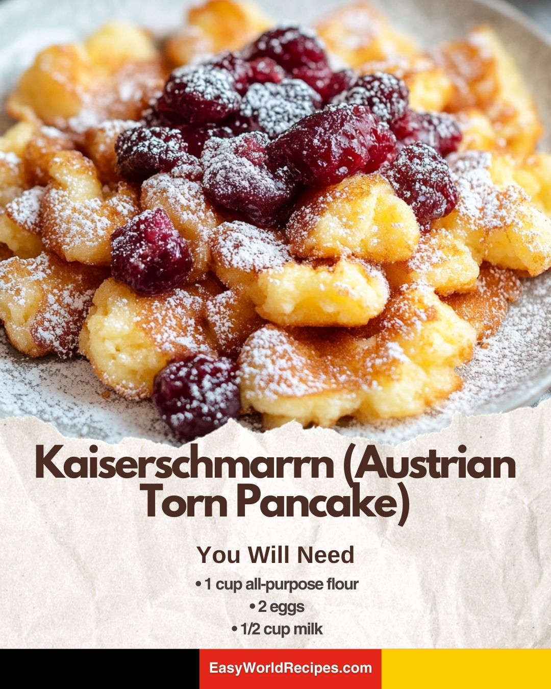 Austrian Torn Pancake
