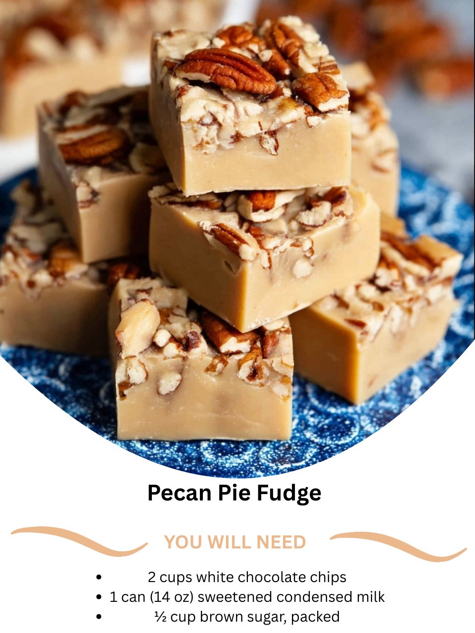 Pecan Pie Fudge