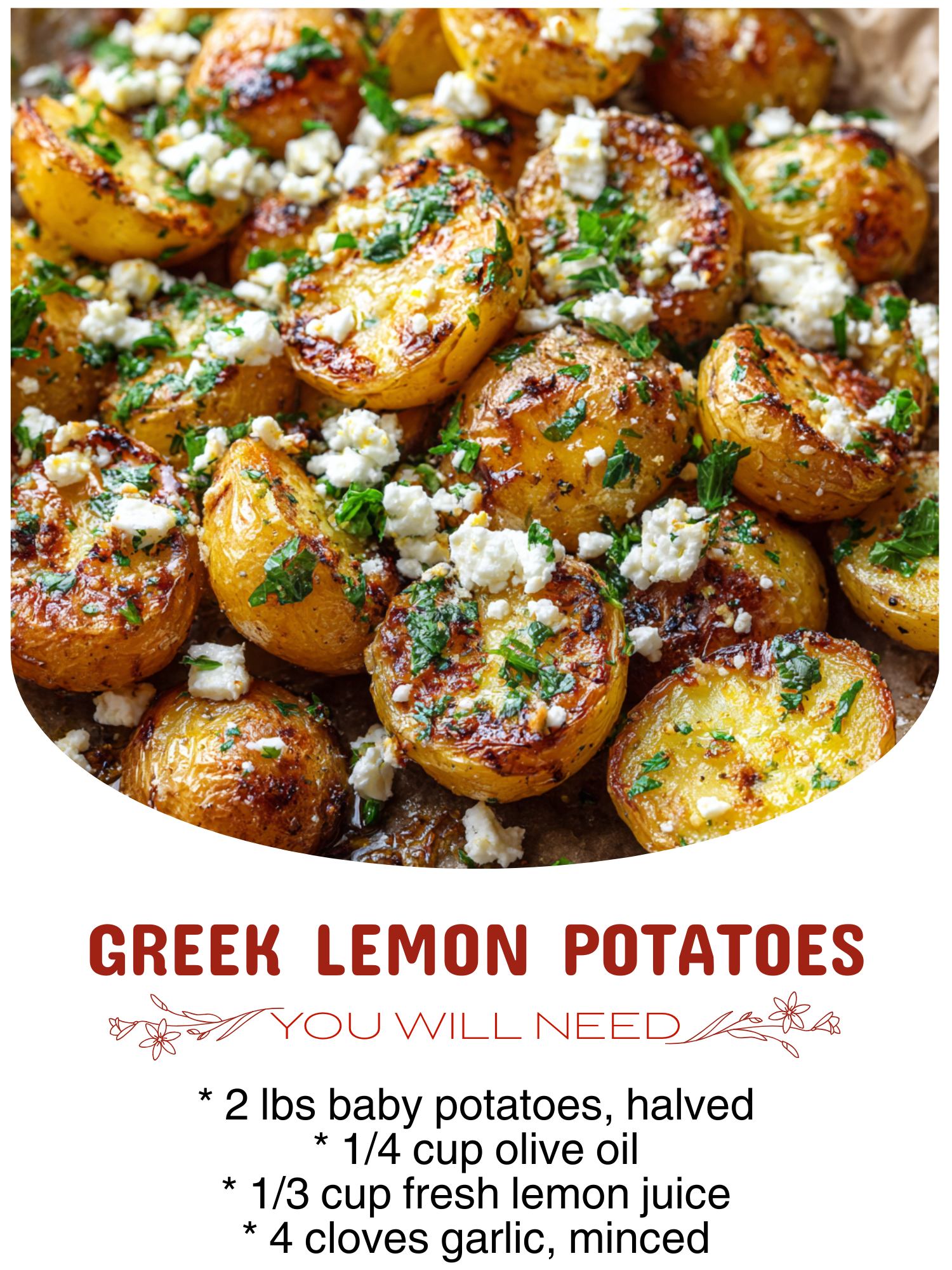 Greek Lemon Potatoes