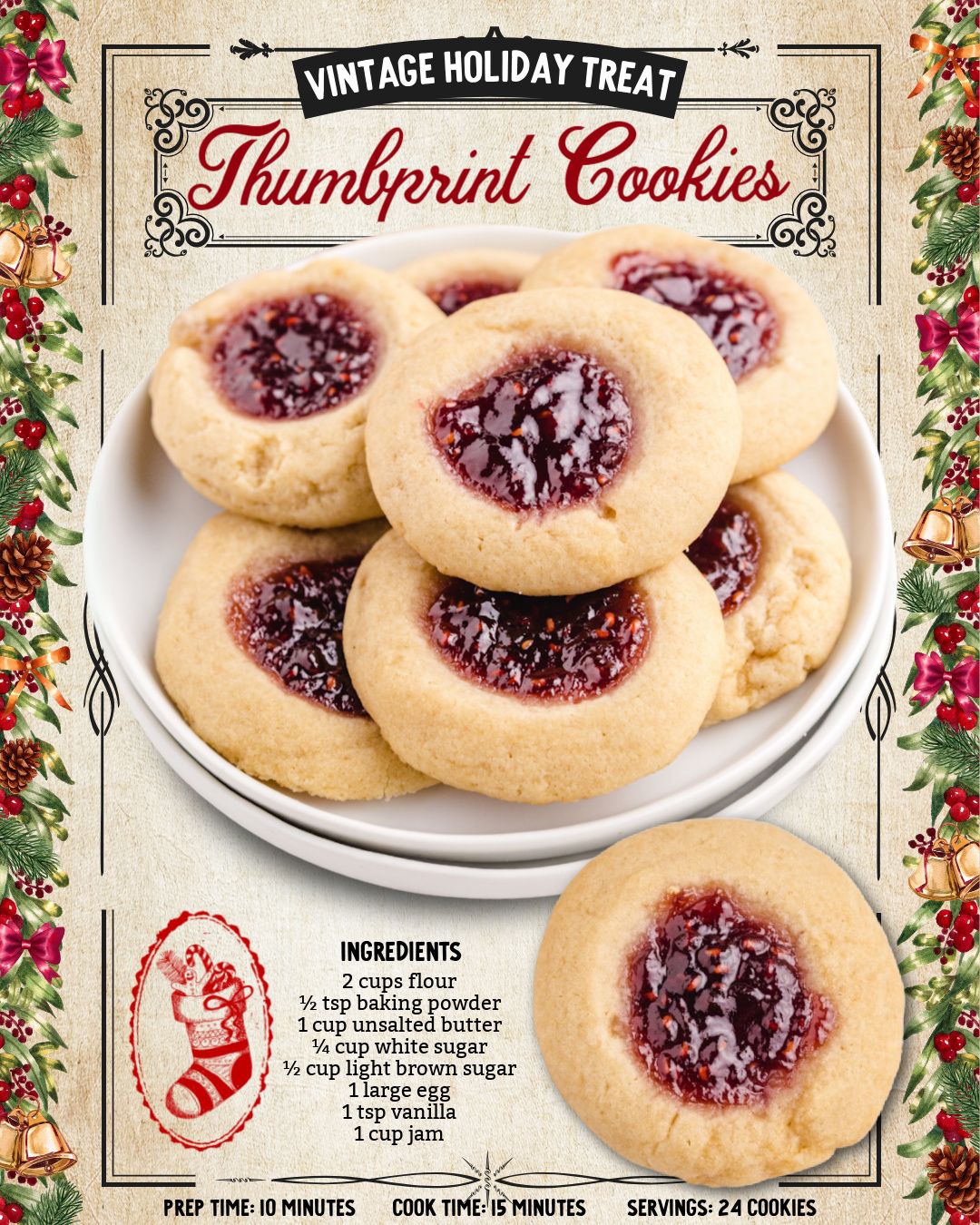 Thumbprint Cookies