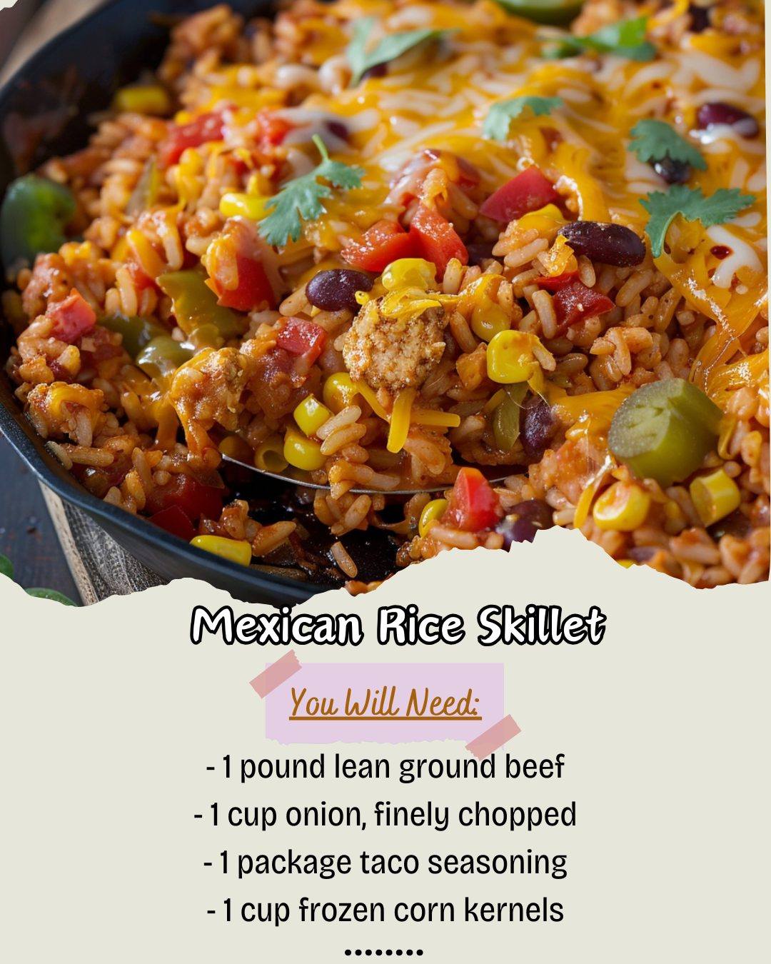 Mexican Rice Skillet