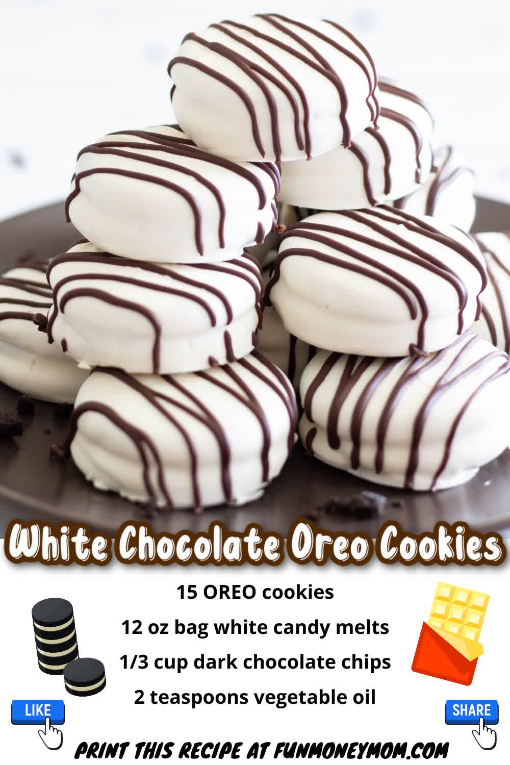 White Chocolate Oreo cookies