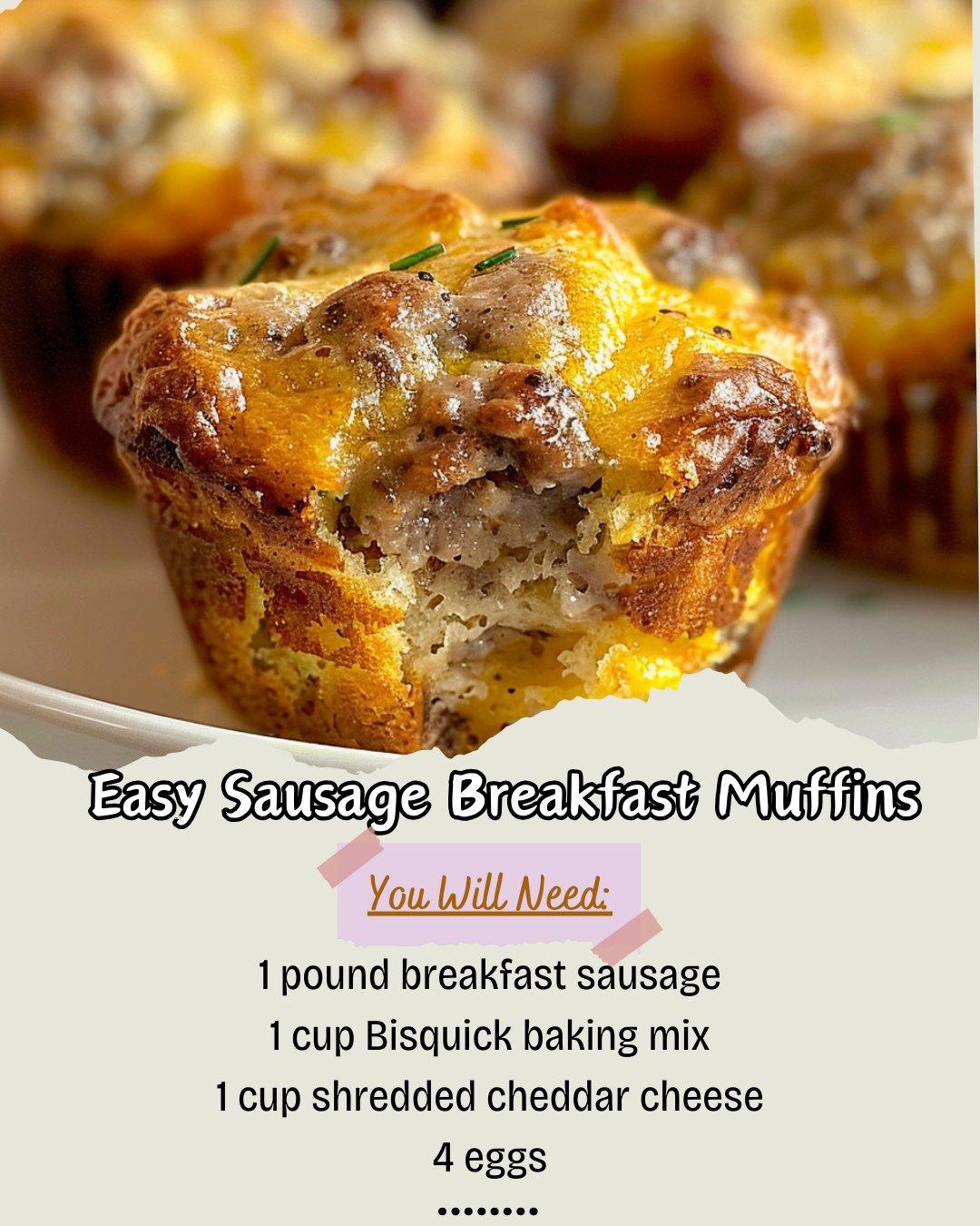 Sausage Breakfast Muffins