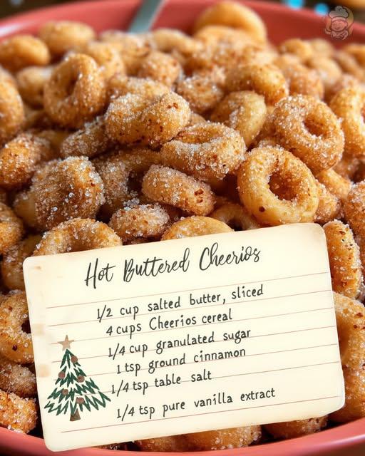 HOT BUTTERED CHEERIOS