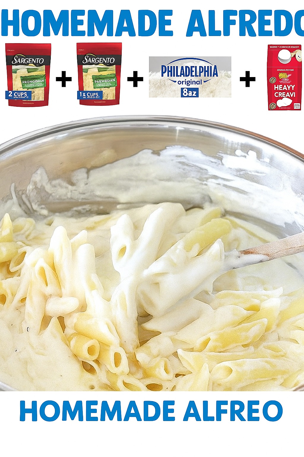 homemade Alfredo sauce