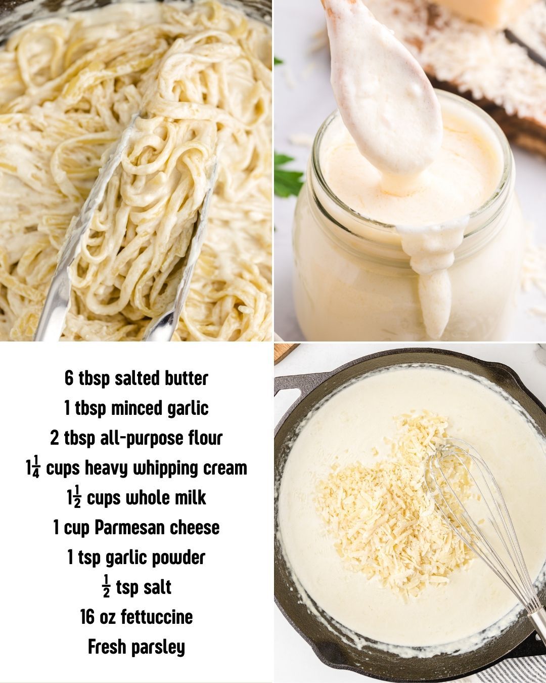 COPYCAT OLIVE GARDEN ALFREDO SAUCE