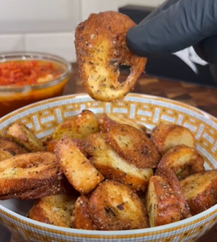 Pizza Bagel Chips
