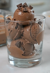 High-Protein Chocolate Ice Cream