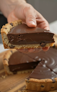 Chocolate Ganache Cookie Tart