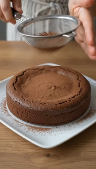 3-Ingredient Cottage Cheese Chocolate Cake