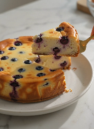 Creamy Blueberry Cheesecake