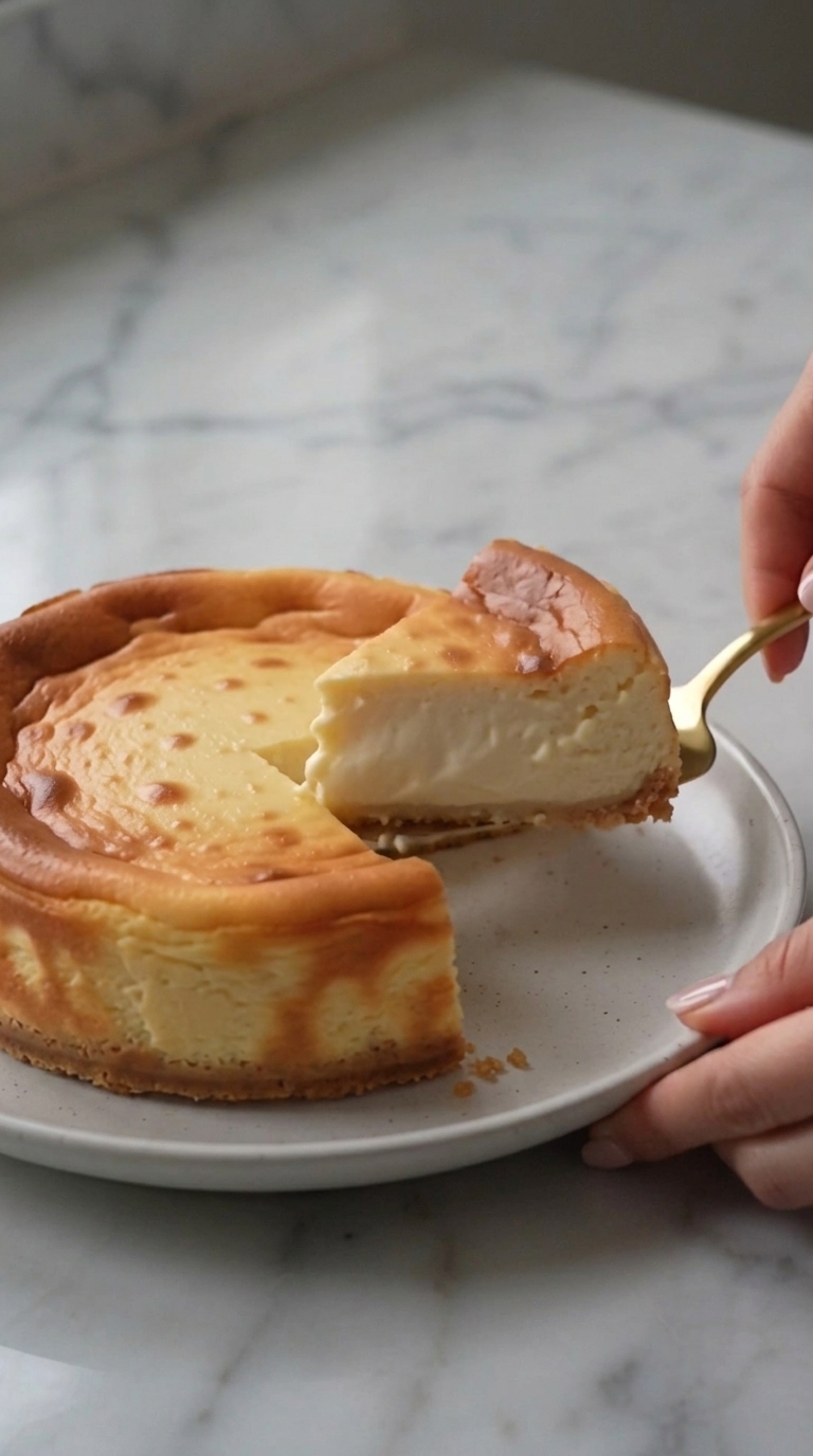 3-Ingredient Cheesecake